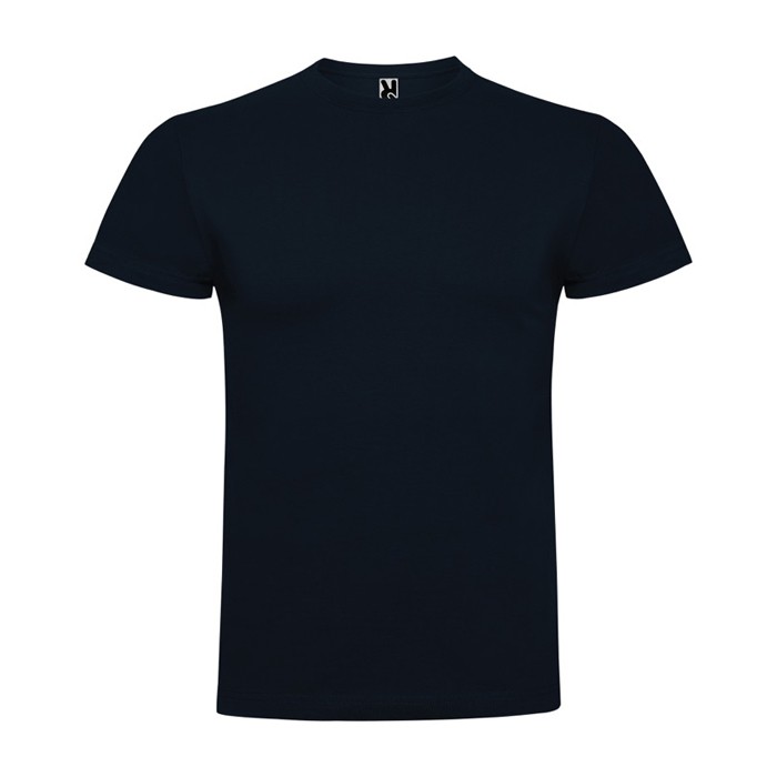 Camiseta de manga corta en algodón peinado 180 g/m2 Roly Direct Braco color azul marino segunda vista