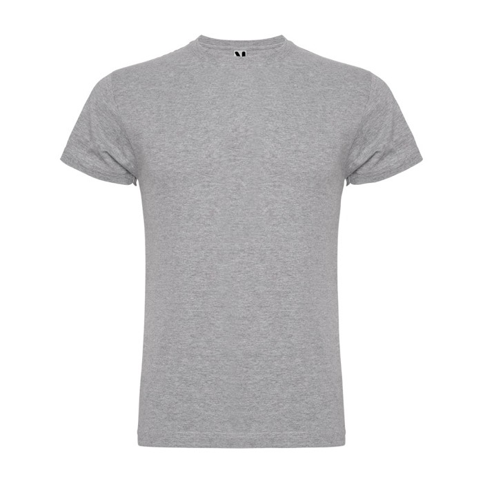 Camiseta de manga corta en algodón peinado 180 g/m2 Roly Direct Braco color gris claro segunda vista
