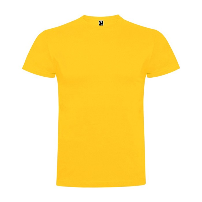 Camiseta de manga corta en algodón peinado 180 g/m2 Roly Direct Braco color dorado segunda vista