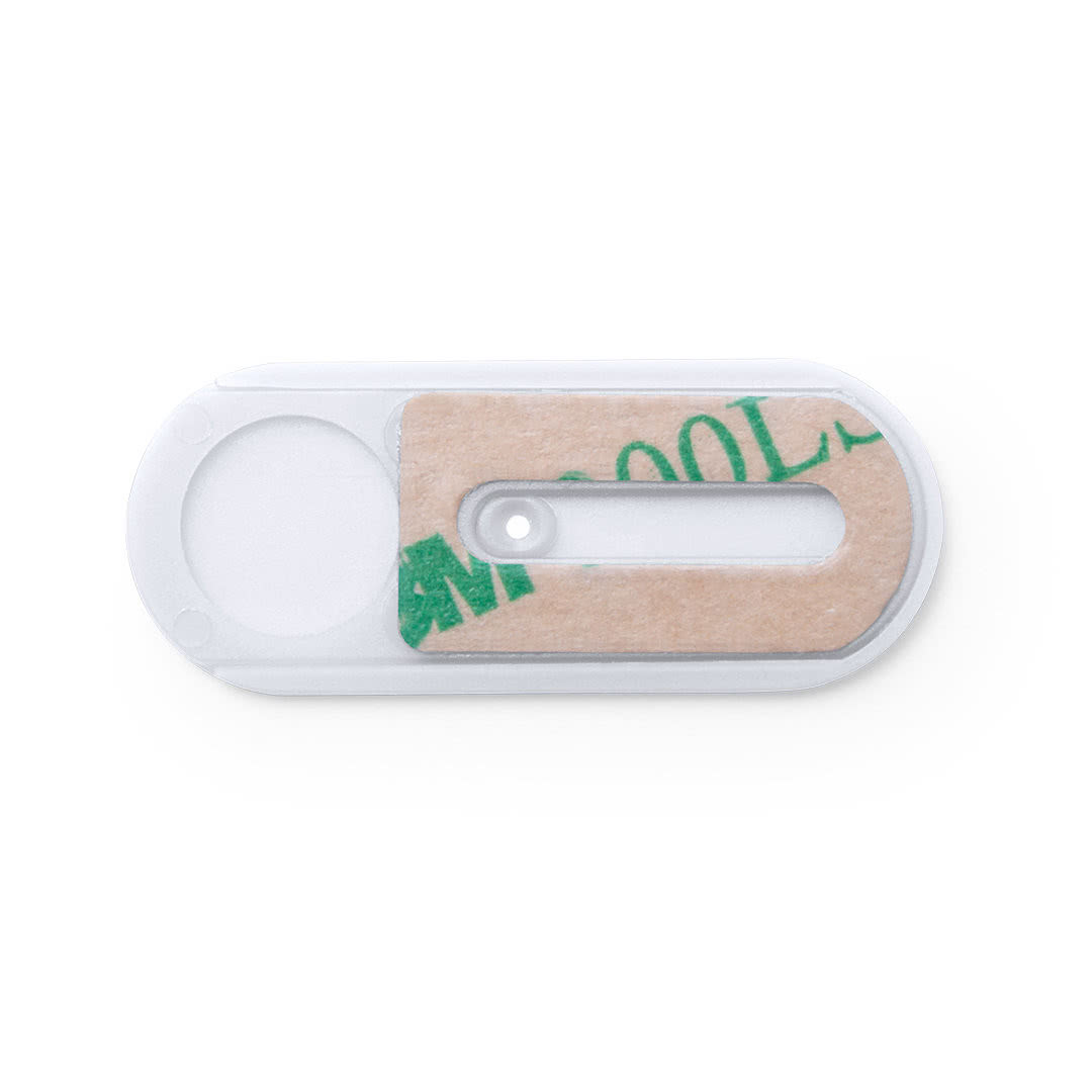 Cobertura webcam antibacteriano con logotipo Cobertura webcam antibacteriano con logotipo
