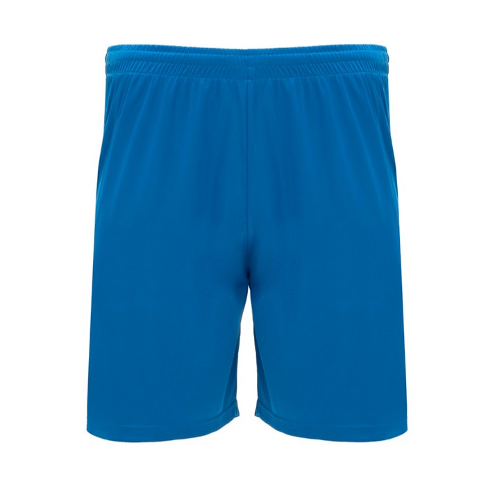 Pantalón deportivo corto de poliéster 140 g/m2 Roly Direct Dortmund color azul real segunda vista Pantalón deportivo corto de poliéster 140 g/m2 Roly Direct Dortmund color azul real segunda vista