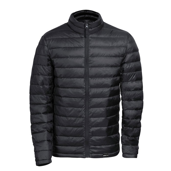 Chaqueta acolchada reciclada color negro Chaqueta acolchada reciclada color negro