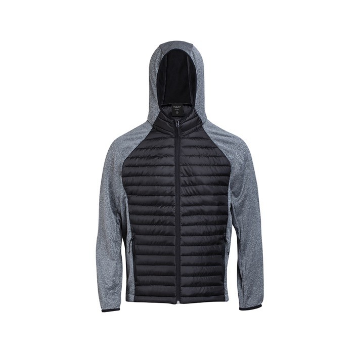 Chaqueta transpirable unisex de softshell y poliéster MKT Kimpal quinta vista