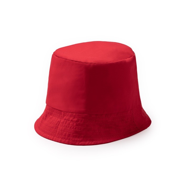 Gorro estilo bob de algodón con diseño clásico 170 g/m2 color rojo primera vista de uso