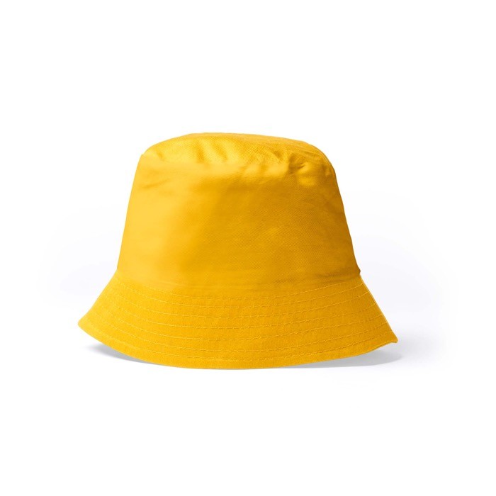 Gorro estilo bob de algodón con diseño clásico 170 g/m2 color dorado segunda vista