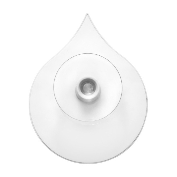 Reloj de arena de plástico de 5 minutos ideal para la ducha color blanco tercera vista Reloj de arena de plástico de 5 minutos ideal para la ducha color blanco tercera vista