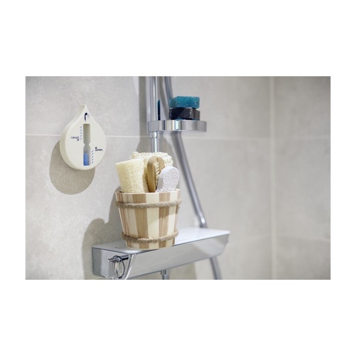 Reloj de arena de plástico de 5 minutos ideal para la ducha primera vista Reloj de arena de plástico de 5 minutos ideal para la ducha primera vista