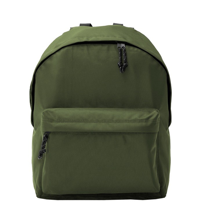 Mochila de poliéster 900D multiusos con compartimento principal color verde militar segunda vista