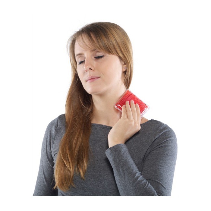 Parche cuadrado de perlas de agua para enfriar o calentar segunda vista Parche cuadrado de perlas de agua para enfriar o calentar segunda vista