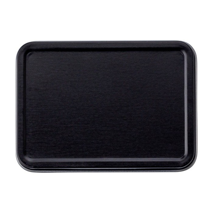 Estuche de metal para personalizar con 52 naipes de juego color negro primera vista Estuche de metal para personalizar con 52 naipes de juego color negro primera vista