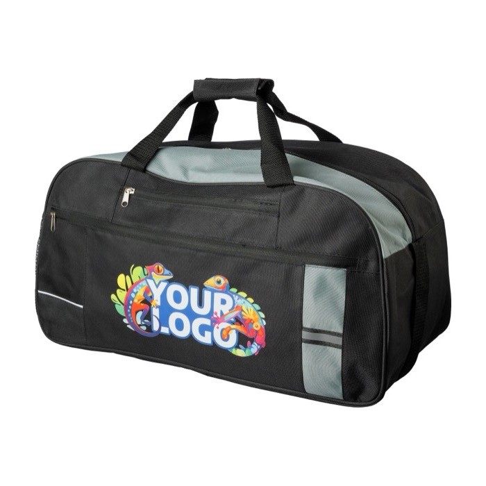 Bolsa deportiva con varios compartimientos y tira reflectante primera vista Bolsa deportiva con varios compartimientos y tira reflectante primera vista