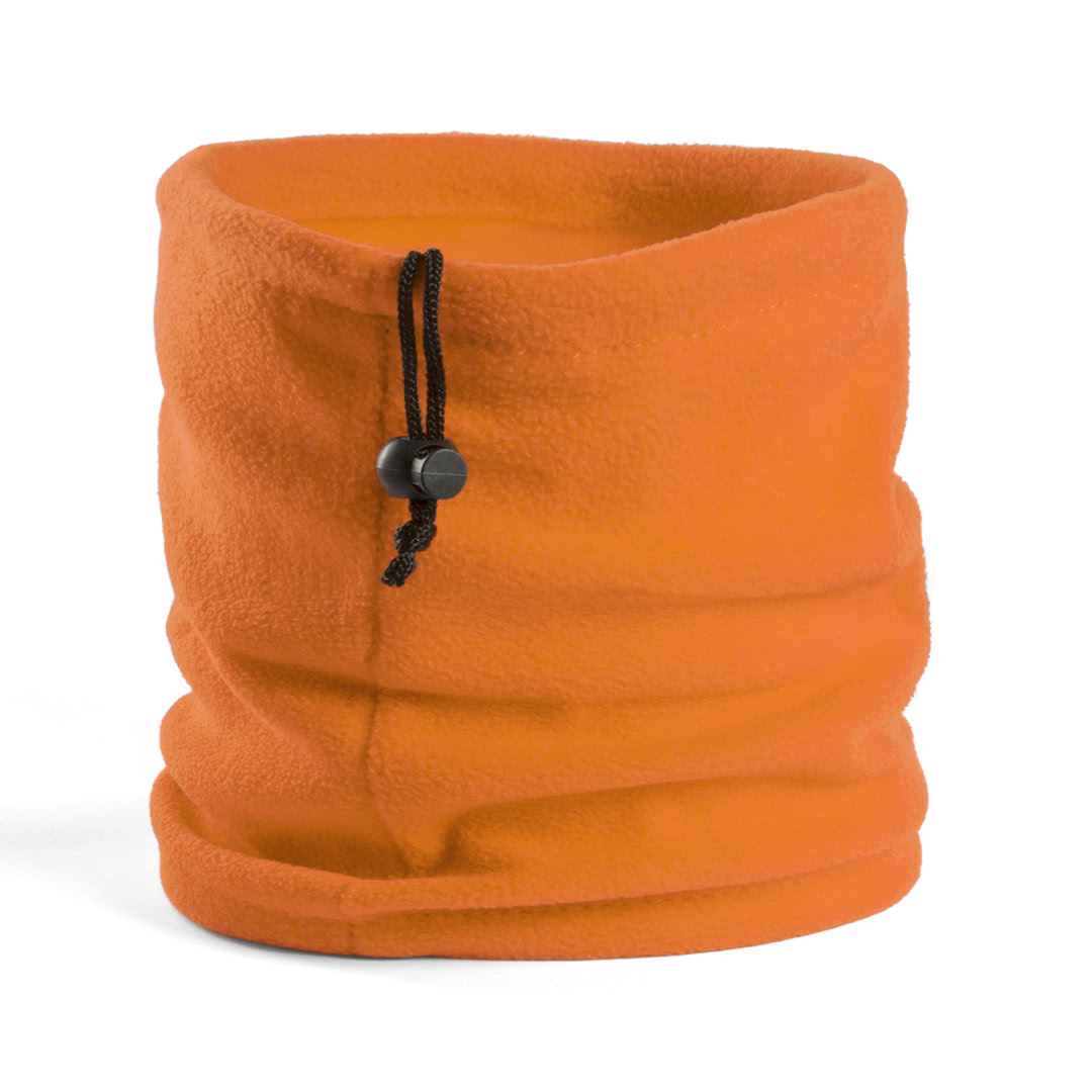 Braga de cuello publicidad ajustable color naranja Braga de cuello publicidad ajustable color naranja