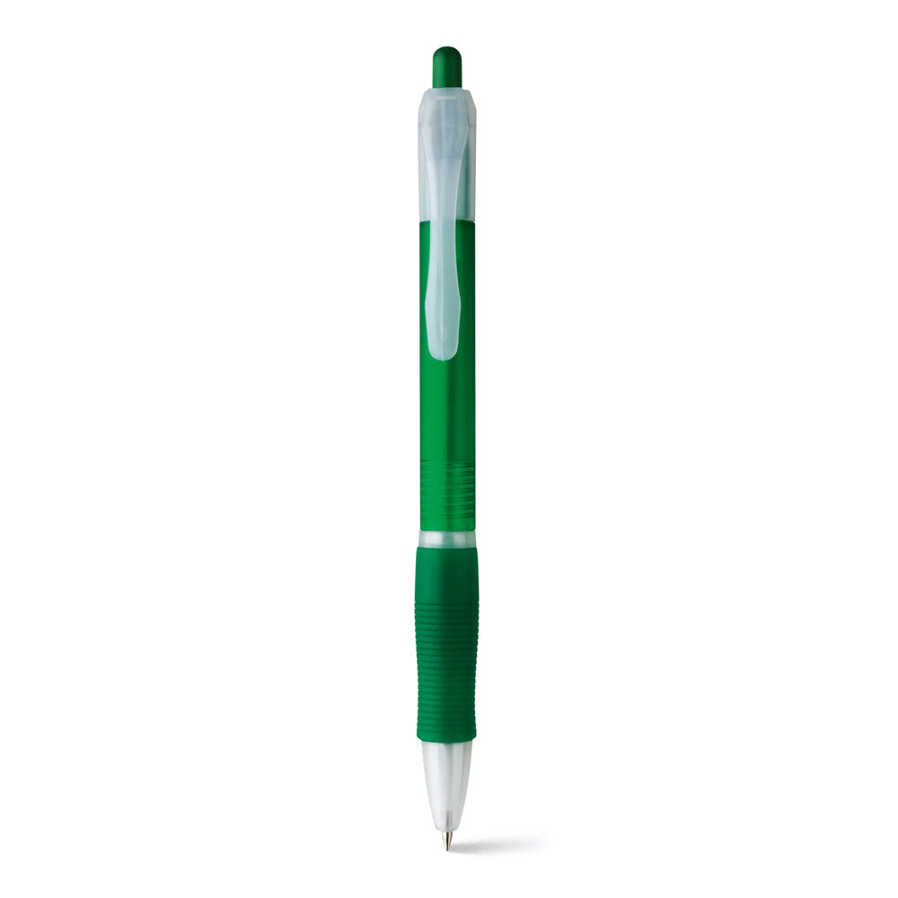 Bolígrafo plástico para personalizar verde Bolígrafo plástico para personalizar verde