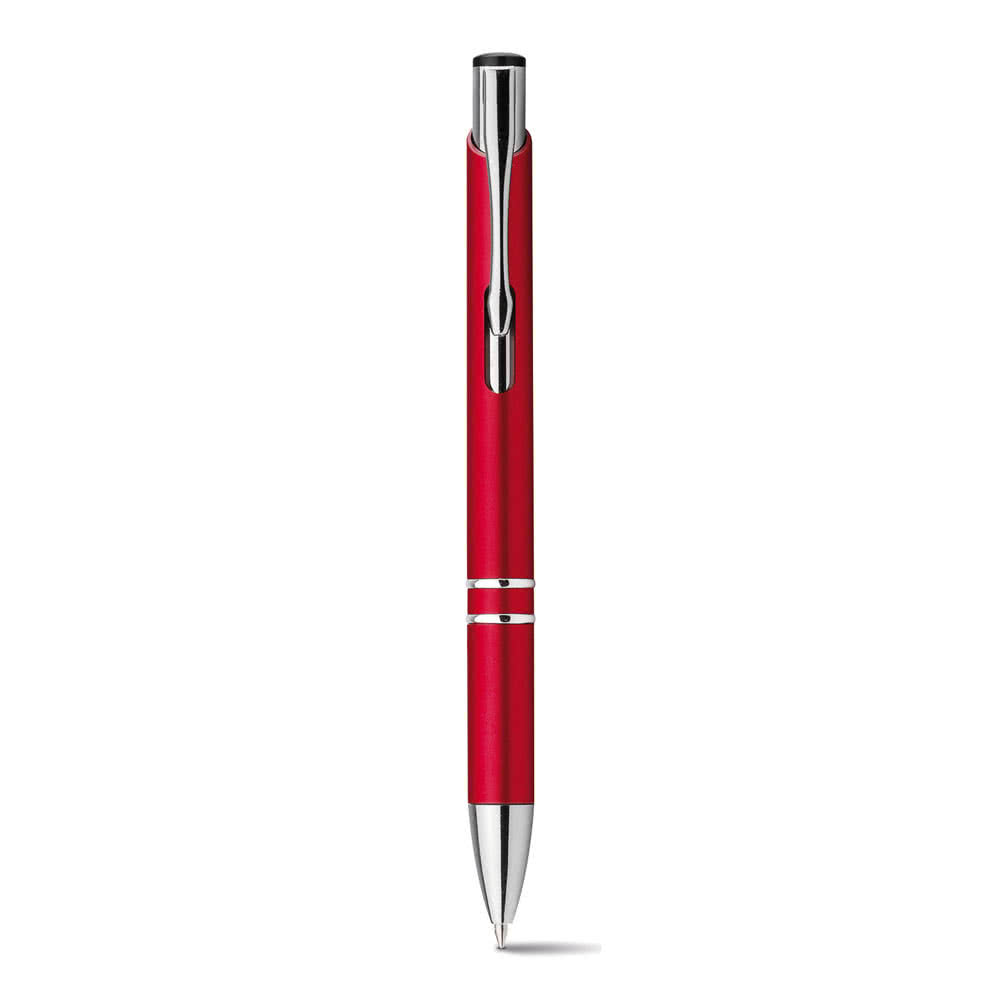 Bolígrafos metálicos personalizados color rojo Bolígrafos metálicos personalizados color rojo