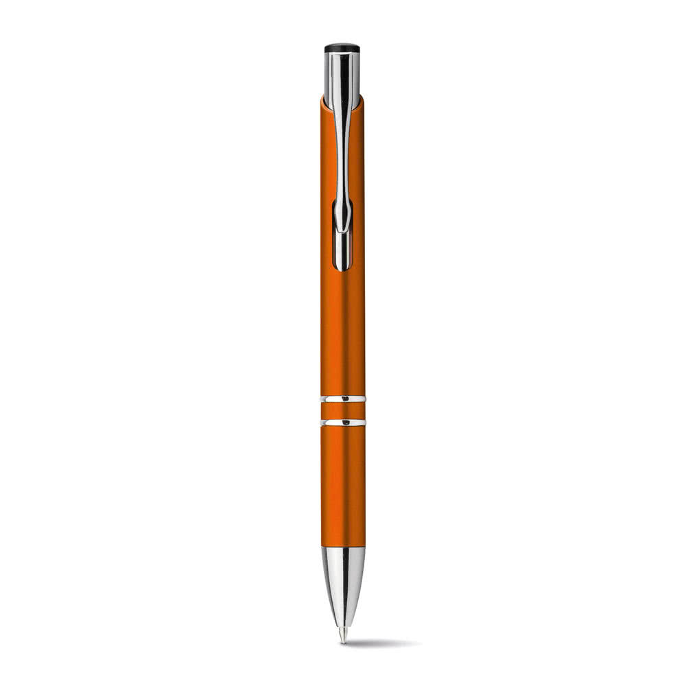 Bolígrafos metálicos personalizados color naranja Bolígrafos metálicos personalizados color naranja