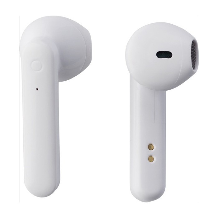 Auriculares inalámbricos con estuche de bambú vista tercera