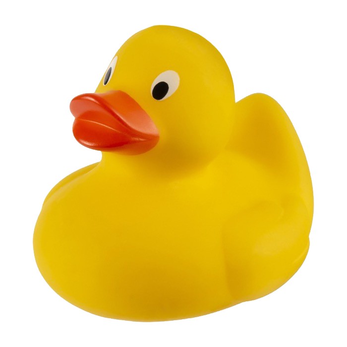 Clásico pato de goma amarillo para el baño personalizable color amarillo segunda vista Clásico pato de goma amarillo para el baño personalizable color amarillo segunda vista