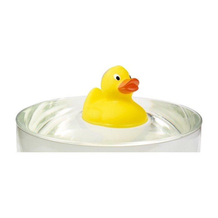 Clásico pato de goma amarillo para el baño personalizable color amarillo quinta vista Clásico pato de goma amarillo para el baño personalizable color amarillo quinta vista