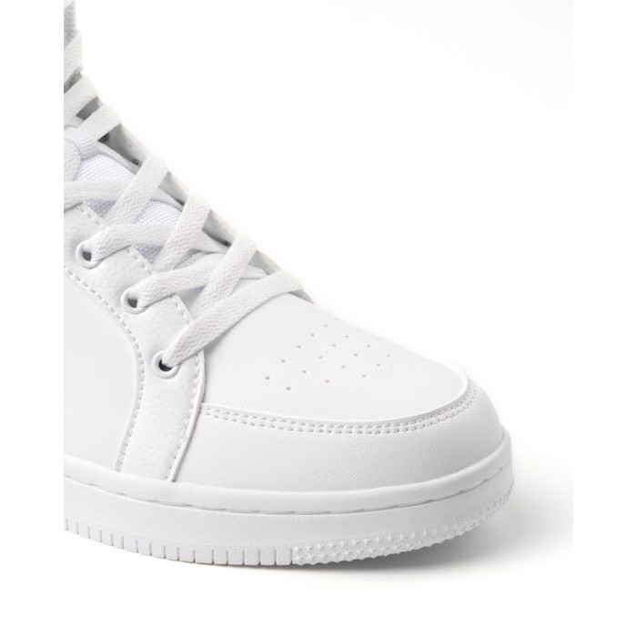 Zapatilla casual con lengüeta y cierre de cordones planos Roly Direct color rojo vista detalle 2