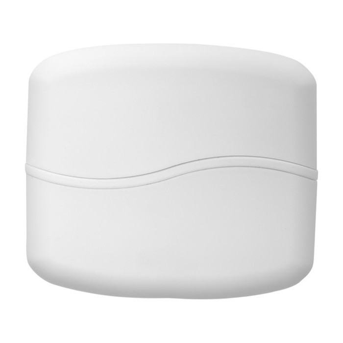 Práctico limpia pantallas con gamuza y cepillo en estuche de plástico color blanco primera vista Práctico limpia pantallas con gamuza y cepillo en estuche de plástico color blanco primera vista