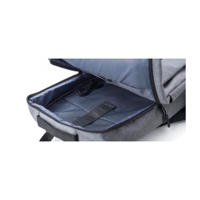 Mochila ejecutiva de poliéster para portátil con USB 15'' Activewear cuarta vista Mochila ejecutiva de poliéster para portátil con USB 15'' Activewear cuarta vista