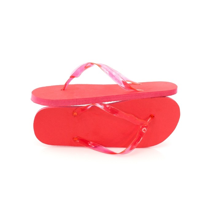 Chanclas con logo y suela EVA vista primera