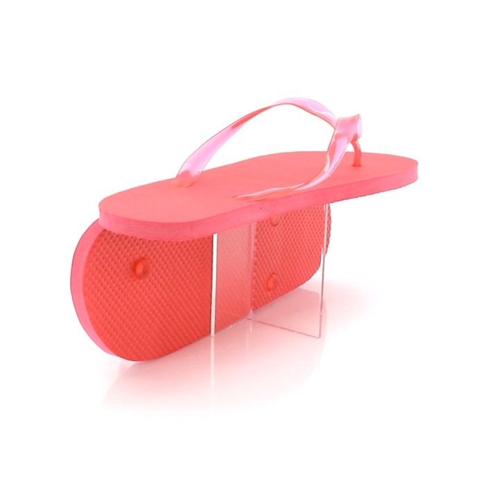 Chanclas con logo y suela EVA vista cuarta