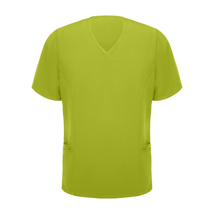 Casaca de poliéster y elastano de manga corta 170 g/m2 Roly Ferox color verde pistacho segunda vista