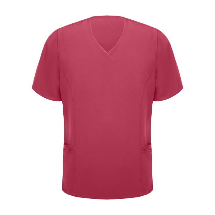 Casaca de poliéster y elastano de manga corta 170 g/m2 Roly Ferox color rosa segunda vista