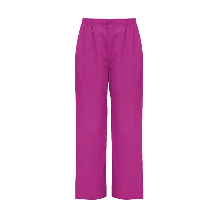 Pantalón sanitario unisex con corte recto 160 g/m2 Roly Vademecum color violeta segunda vista