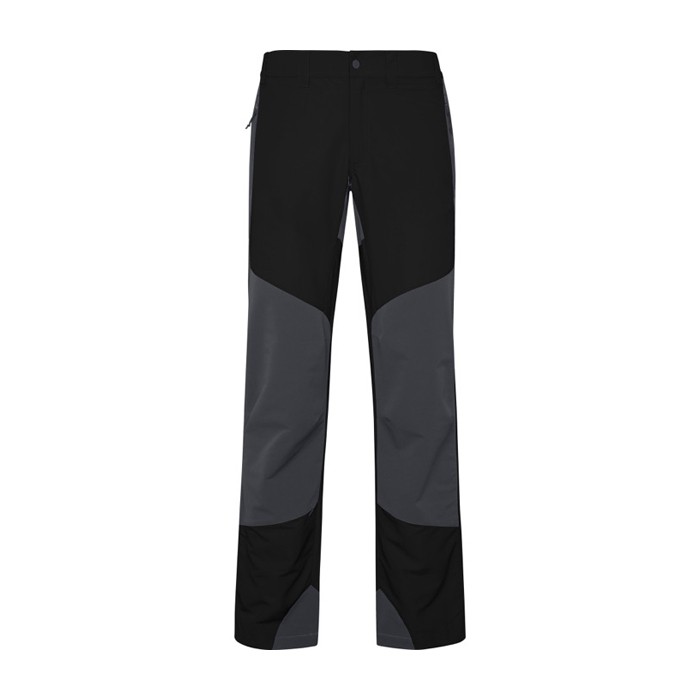 Pantalón unisex trekking con trabillas para cinturón 130 g/m2 Roly Direct Bonati color negro segunda vista Pantalón unisex trekking con trabillas para cinturón 130 g/m2 Roly Direct Bonati color negro segunda vista