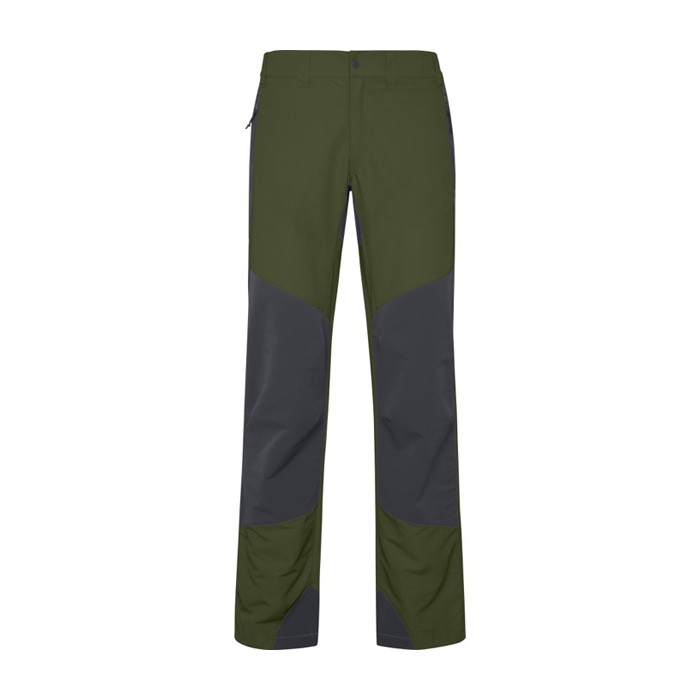 Pantalón unisex trekking con trabillas para cinturón 130 g/m2 Roly Direct Bonati color verde militar segunda vista Pantalón unisex trekking con trabillas para cinturón 130 g/m2 Roly Direct Bonati color verde militar segunda vista