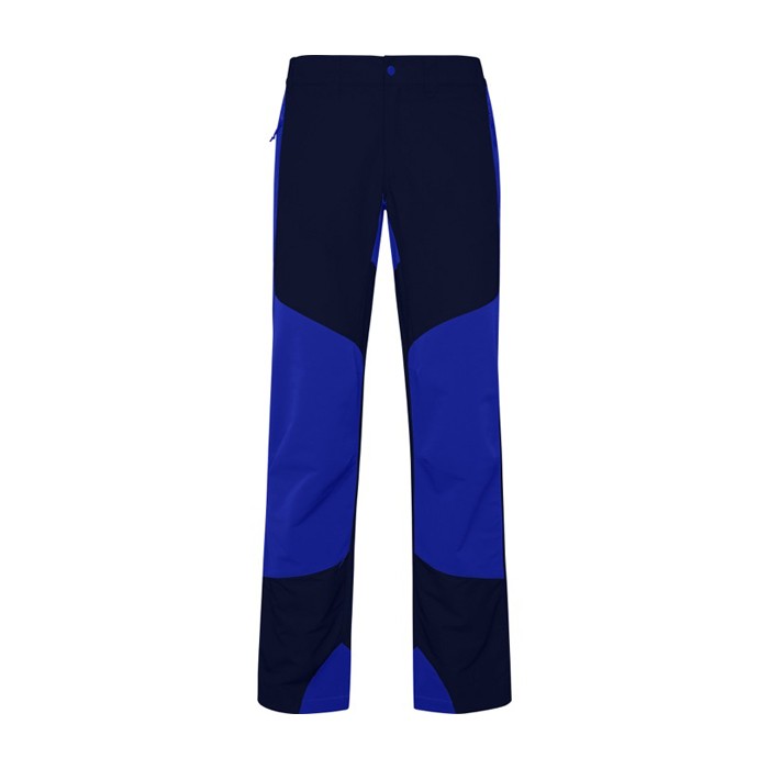 Pantalón unisex trekking con trabillas para cinturón 130 g/m2 Roly Direct Bonati color azul real segunda vista Pantalón unisex trekking con trabillas para cinturón 130 g/m2 Roly Direct Bonati color azul real segunda vista
