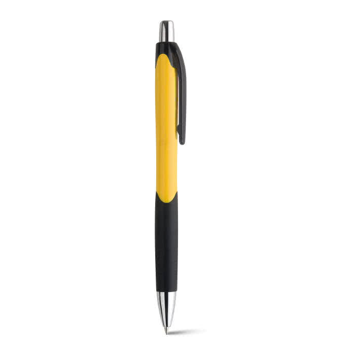 Moderno bolígrafo para empresas color amarillo Moderno bolígrafo para empresas color amarillo