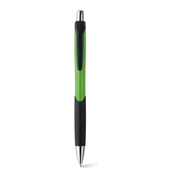 Moderno bolígrafo para empresas color verde claro Moderno bolígrafo para empresas color verde claro