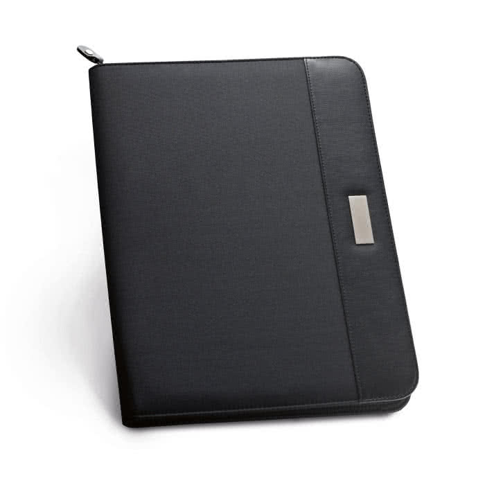 Elegante bloc de notas para comerciales color negro Elegante bloc de notas para comerciales color negro