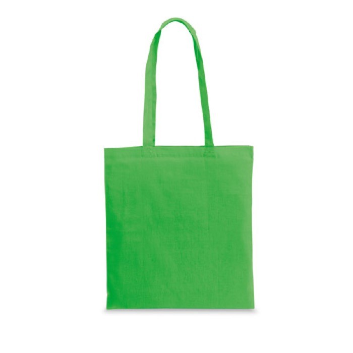 Bolsas de algodón personalizadas de color 140 g/m2 EcoColor Plus color verde