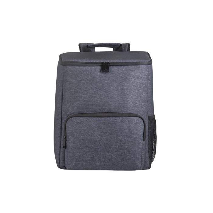 Bolsa térmica de nylon con interior impermeable y asas 15L color azul primera vista Bolsa térmica de nylon con interior impermeable y asas 15L color azul primera vista