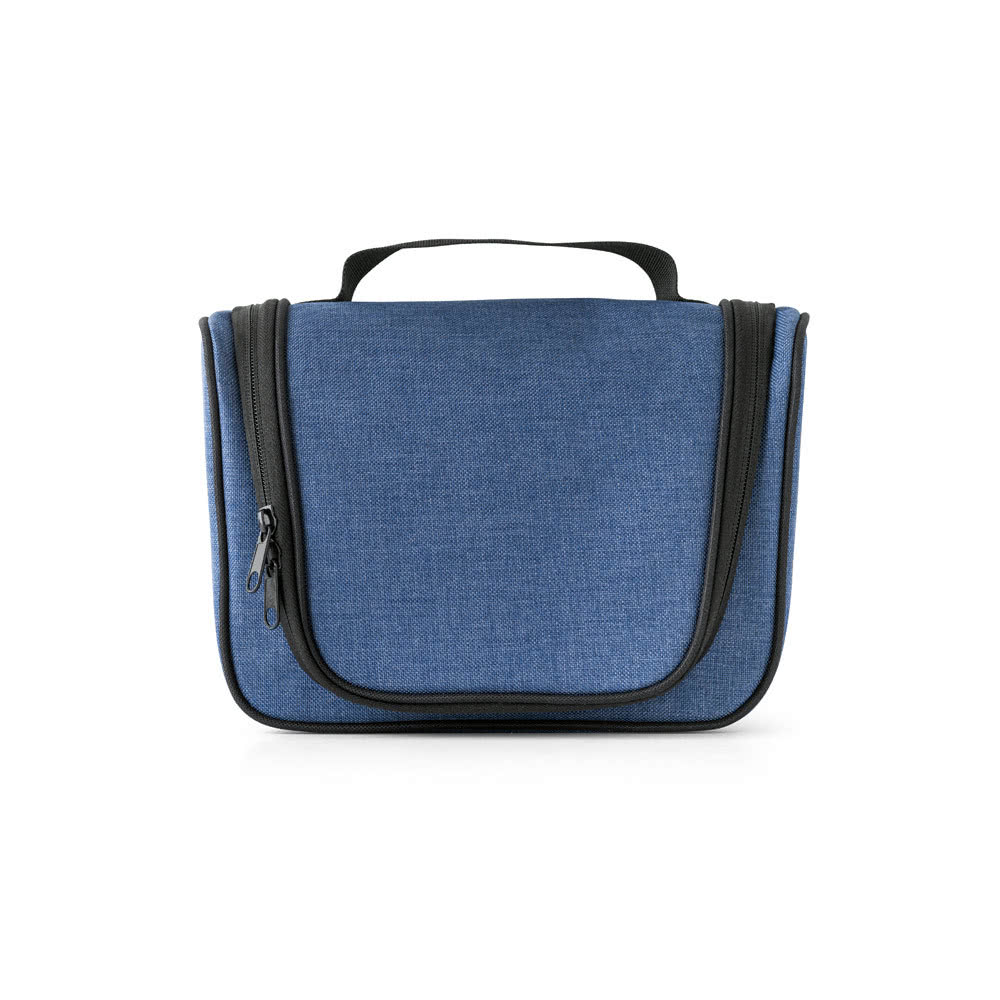 Neceser de viaje personalizado 600D color azul primera vista