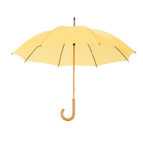 Paraguas personalizado automático en poliéster 190T Ø105 Basic color amarillo