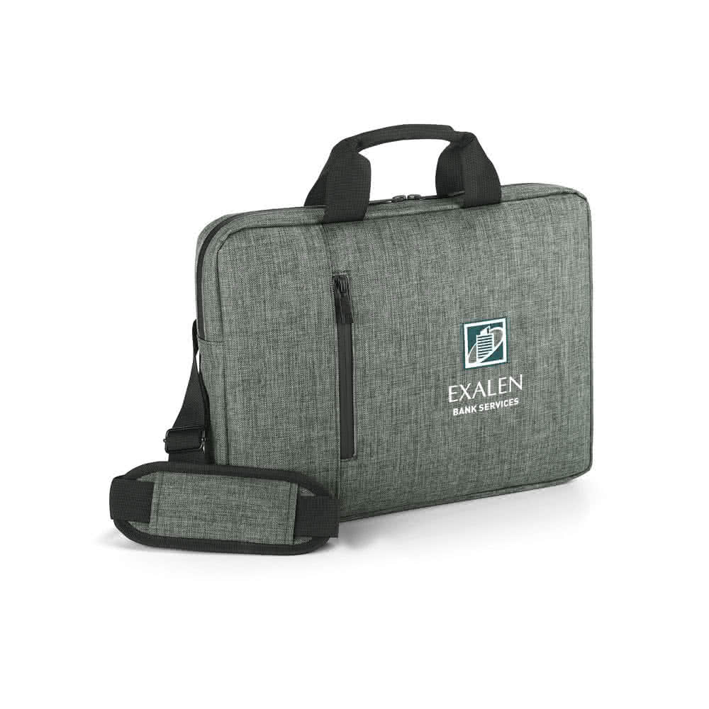Maletín para portátiles personalizados gris