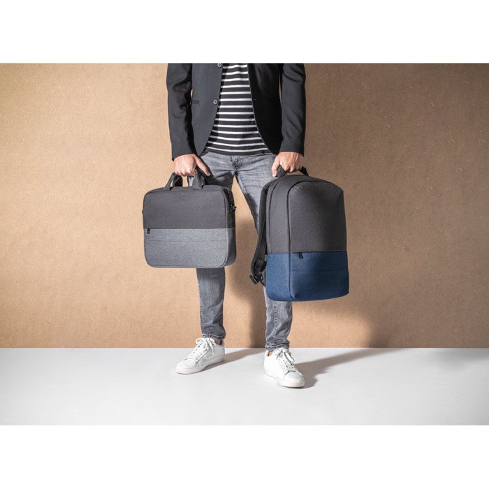 Mochila antirrobo de poliéster reciclado para tablet y PC 15,6'' vista bodegón