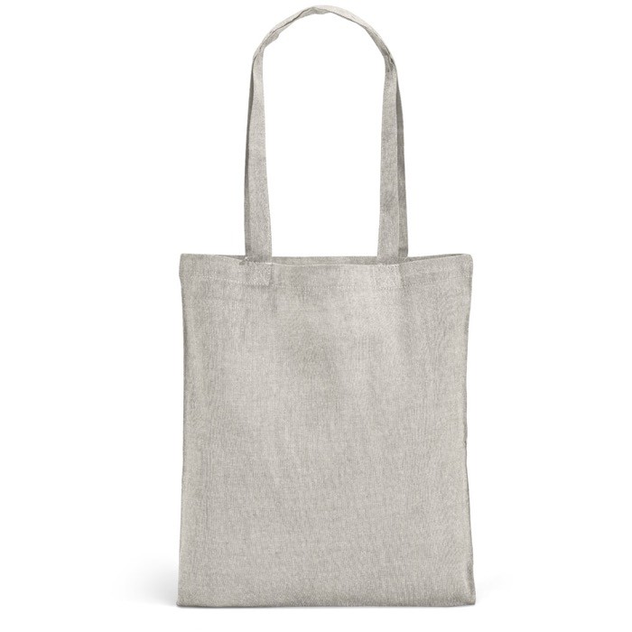 Bolsas algodón reciclado impresas gris claro Bolsas algodón reciclado impresas gris claro