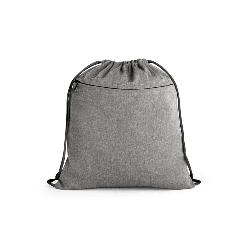 Bolso mochila personalizado 140 g/m2 color negro primera vista Bolso mochila personalizado 140 g/m2 color negro primera vista