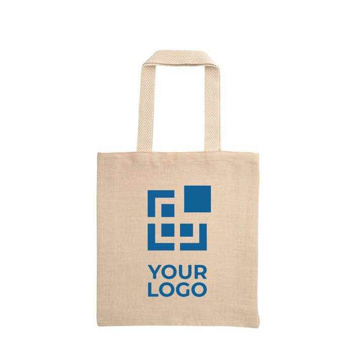 Bolsa de juco con bolsillo en 275 g/m2 vista principal Bolsa de juco con bolsillo en 275 g/m2 vista principal