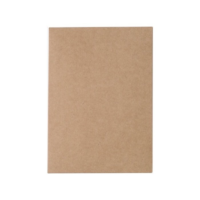 Cuaderno de corcho y lino con boli color marrón tercera vista Cuaderno de corcho y lino con boli color marrón tercera vista
