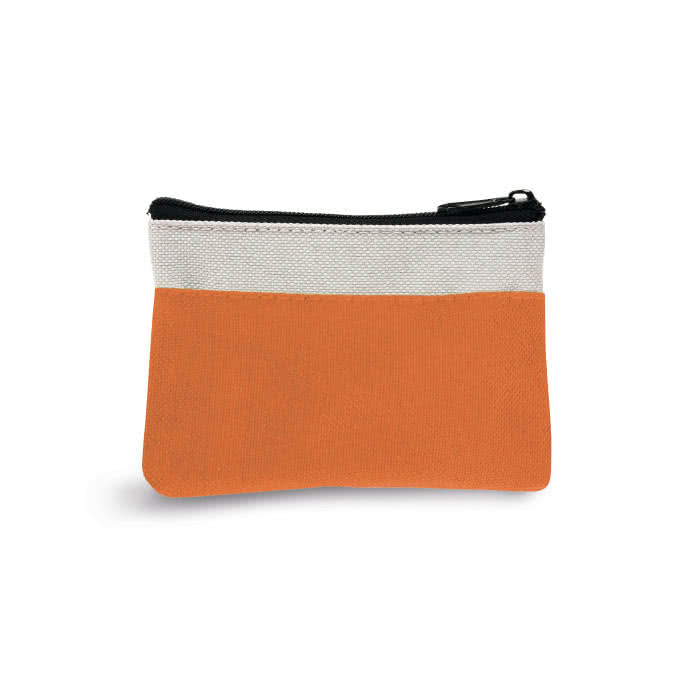 Monedero clásico para regalar a clientes color naranja