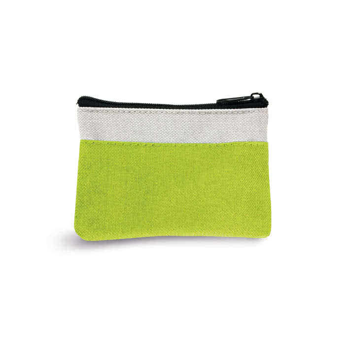 Monedero clásico para regalar a clientes color verde claro