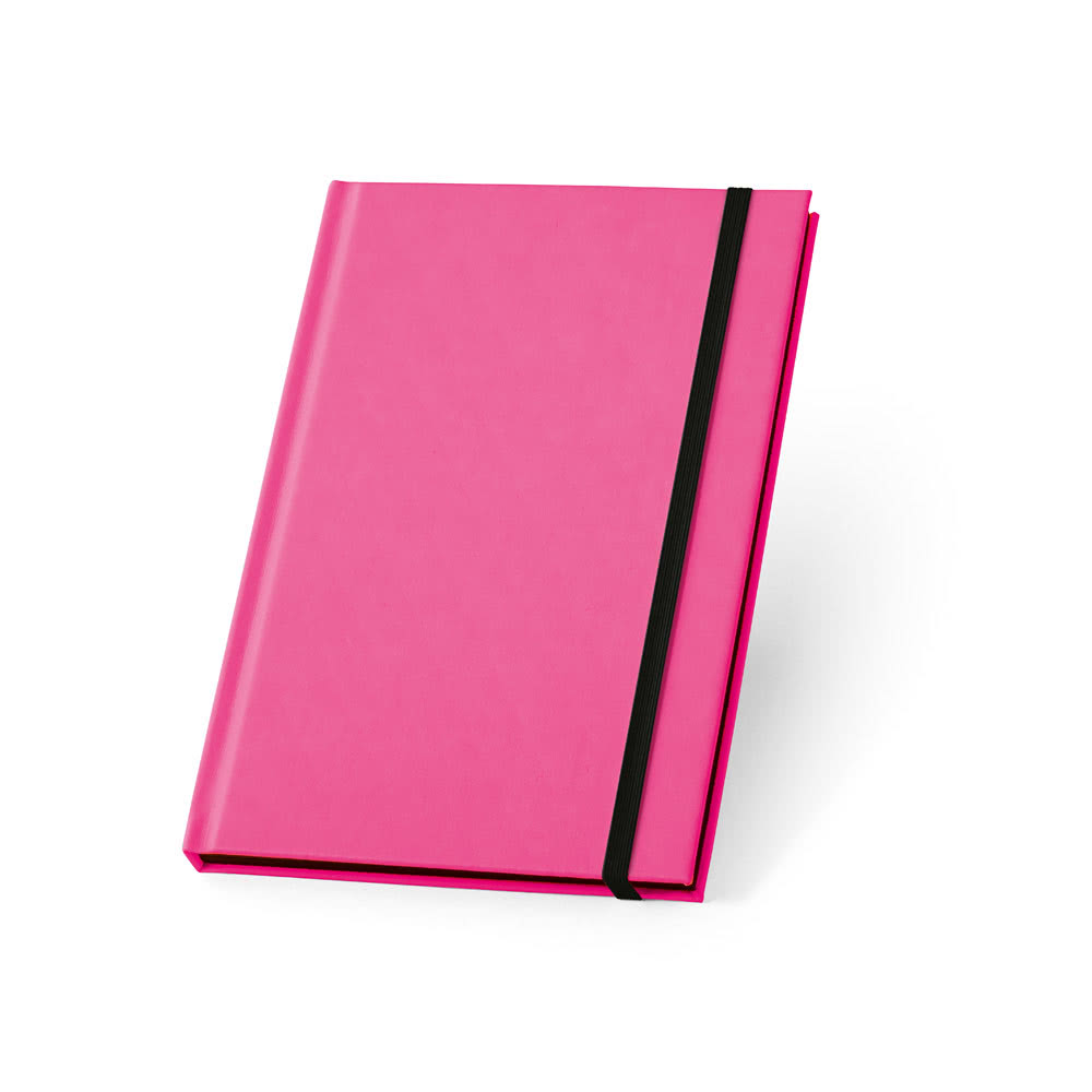 Libretas fluorescentes personalizadas color rosa Libretas fluorescentes personalizadas color rosa