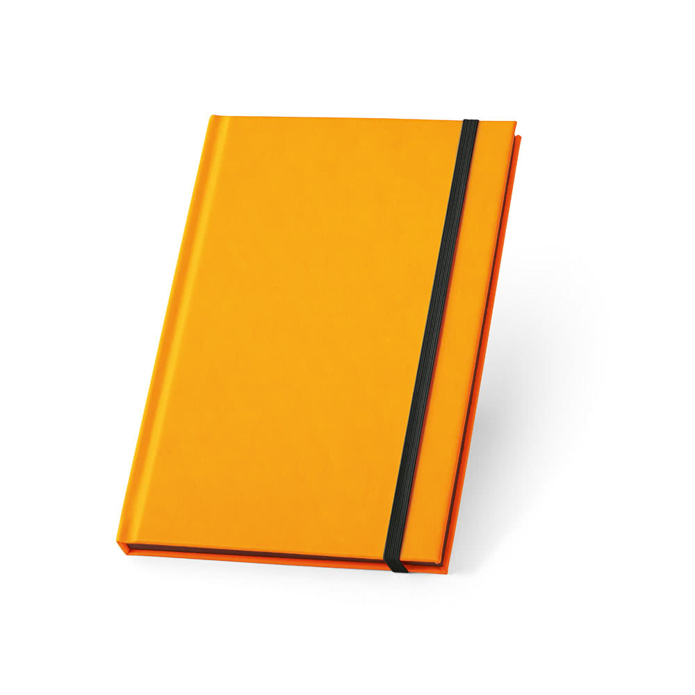 Libretas fluorescentes personalizadas color naranja Libretas fluorescentes personalizadas color naranja